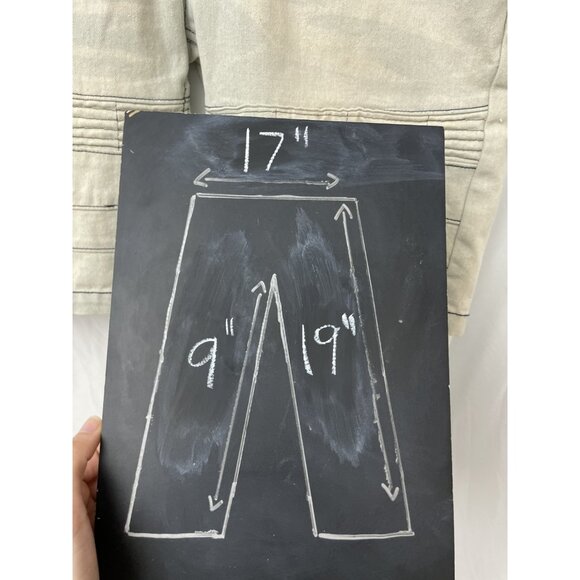 Rocawear Denim Jean Streetwear Shorts Men's Size 30 Light Blue Zip Up Distressed - Picture 9 of 15